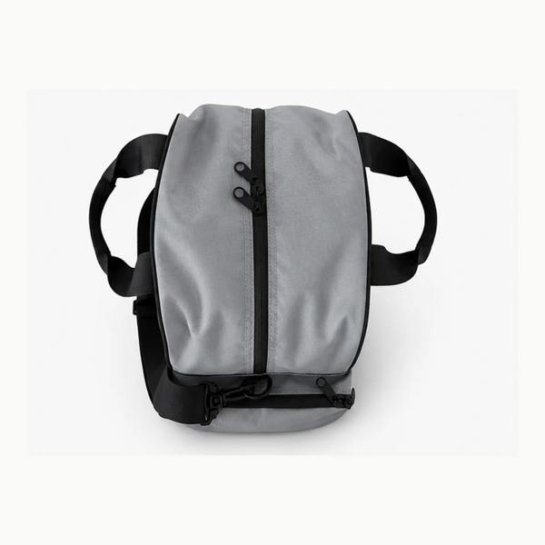 Goode Leisure Ski Snowboard Boot Bag Carry Travel Case Shoulder Strap Grey Skiing Holiday