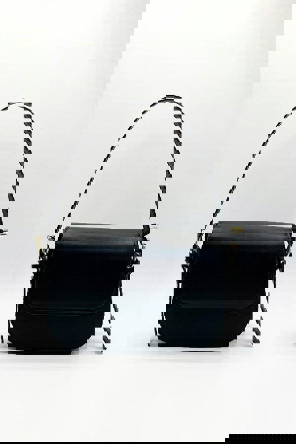 SVNX Rounded Crossbody Bag in Black