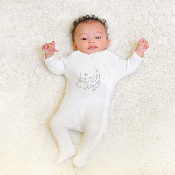 Sleeping Baby Set of 3- Silver