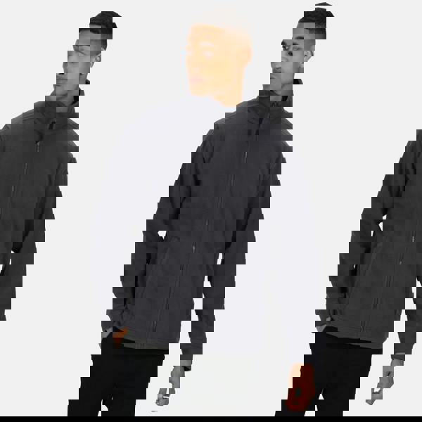 Regatta Professional Mens Full Zip Fleece Jacket - Seal Grey - 