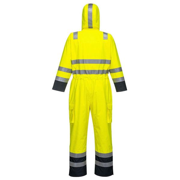 Bizflame Rain Hi-Vis Constrast FR Winter Coverall Portwest