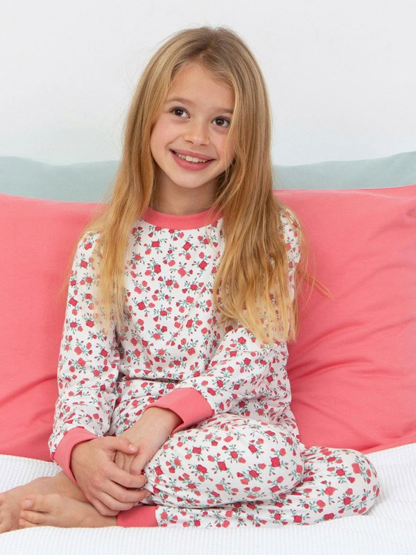 Kite Girls Organic Rosey Posey Pyjamas