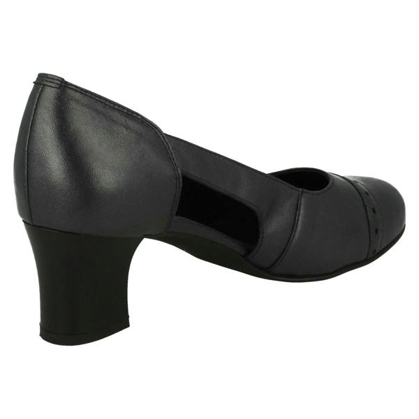 Da Bella Ladies Da Bella Low Heeled Court Shoe Princess