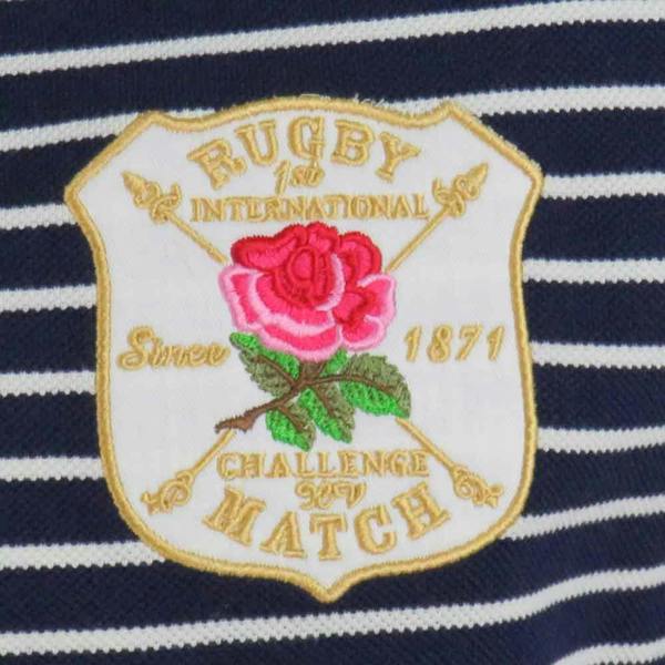 England International Rugby Shirt Vintage Polo Badge