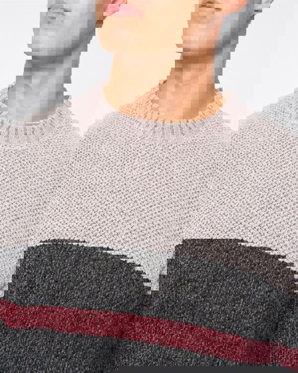 Bewley & Ritch Maskell Crew Knit - Light Grey