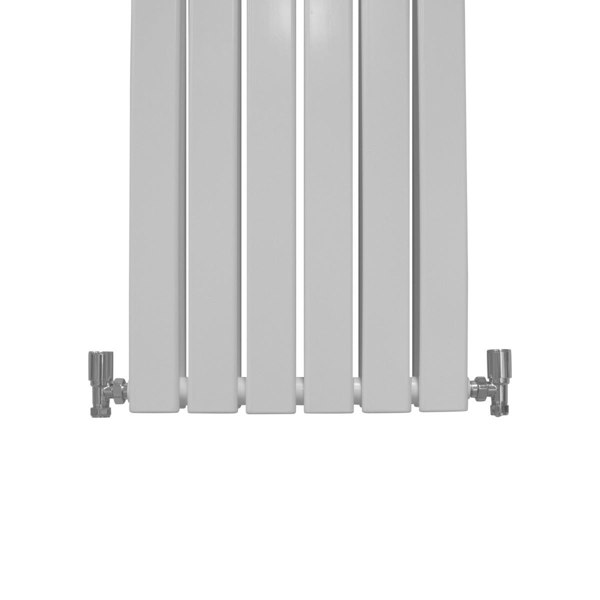 Designer Flat Panel Radiator - Gloss White (1600mm x 420mm)