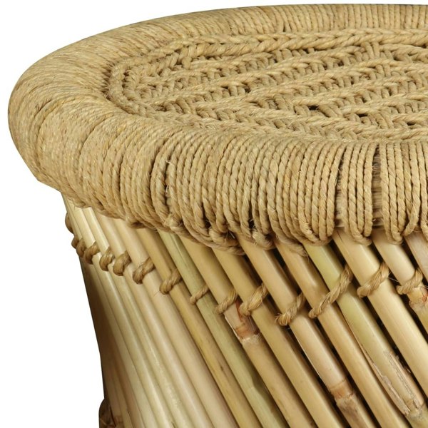 Berkfield Stools 2 pcs Bamboo and Jute