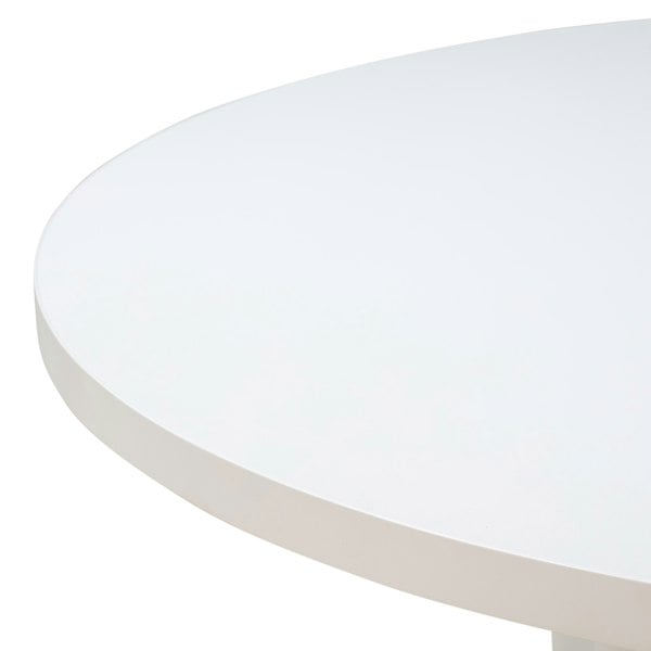 Furniture Edit Kali 55 Inch White Round Dining Table