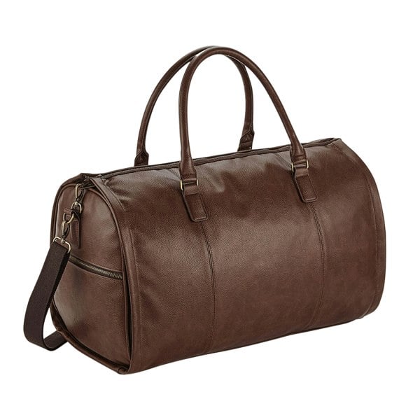 Quadra Leather Cabin Bag - Tan