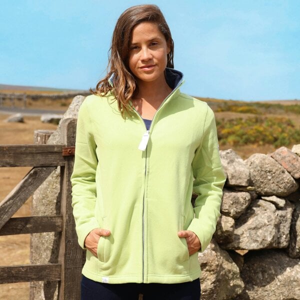 Lazy Jacks LJ33 - Ladies Full Zip Sweatshirt - Lime