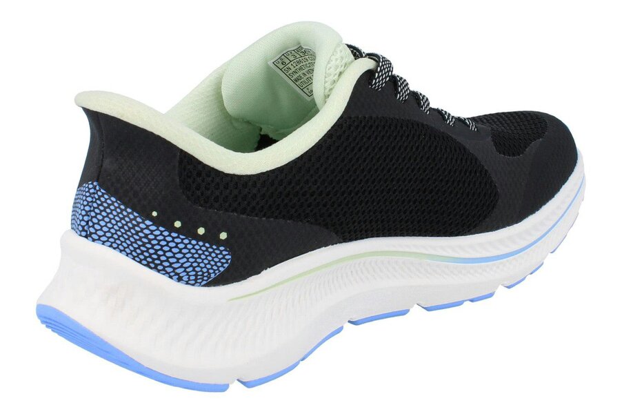 Skechers Hands Free Slip-Ins Go Run Consistant 2.0 - Captiva Womens Trainers 128619 Shoes  BKMN
