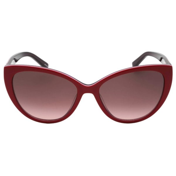Moschino Love Pink DS Lens Cherry Red Sunglasses One Size