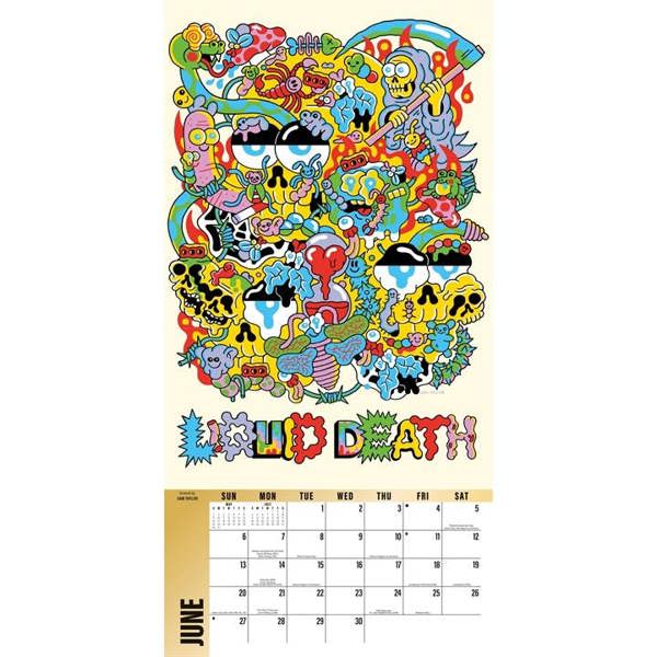Liquid Death Calendar 2027, Wall Calendars, Month To View, Humour, Gift