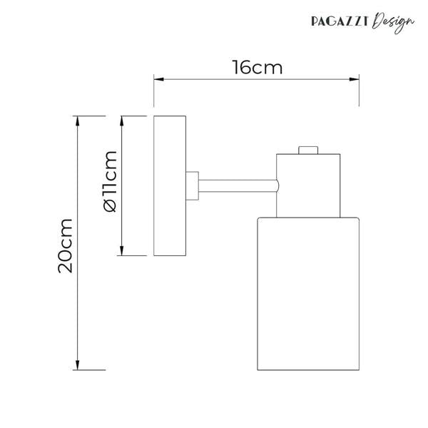 Pagazzi Lighting Maya 1-Light Antique Brass Wall Light