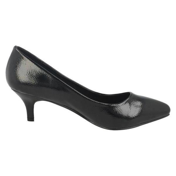 Anne Michelle Ladies Anne Michelle Pointed Toe Court Shoes