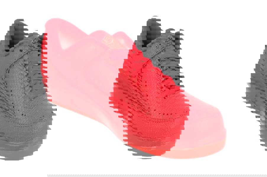 Nike Air Jordan 2 Retro Low Mens Basketball Trainers 832819  606 - Gym Red White 606 - Photo 3