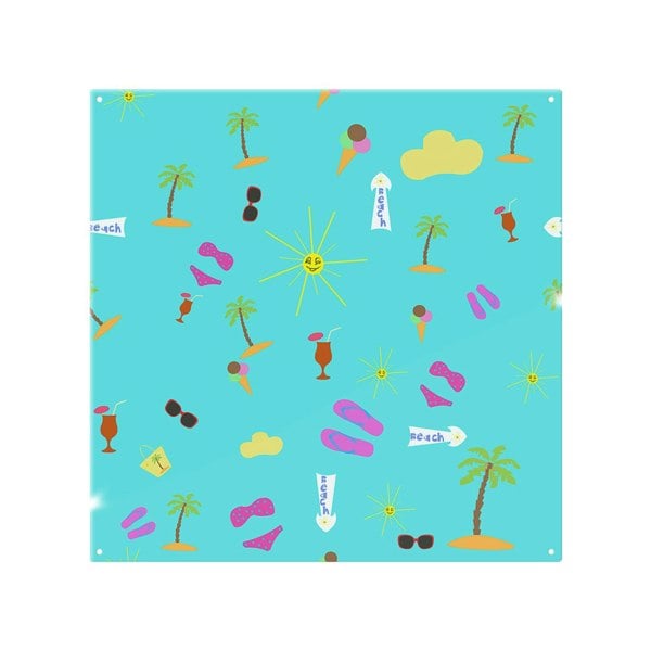 Benjamin Tate Design Beach Cartoons Splash Back