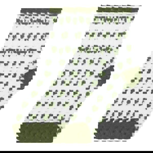 Anyfootwear 5 Pairs Army Green Size 5-9 Heart Tull Glass Silk With Transparent Thin Mesh Color Full Nylon Knee Sock ComFortable To Wear For Ladies