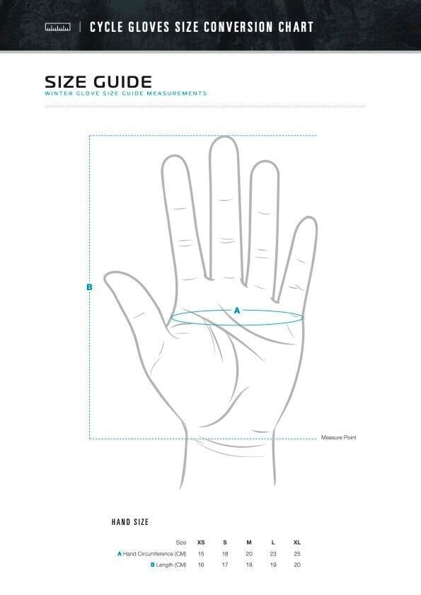 oxford bright gloves 1.0 black x large