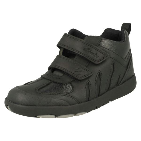 Clarks Boys Clarks Dinosaur Detailed Ankle Boots Rex Hop K