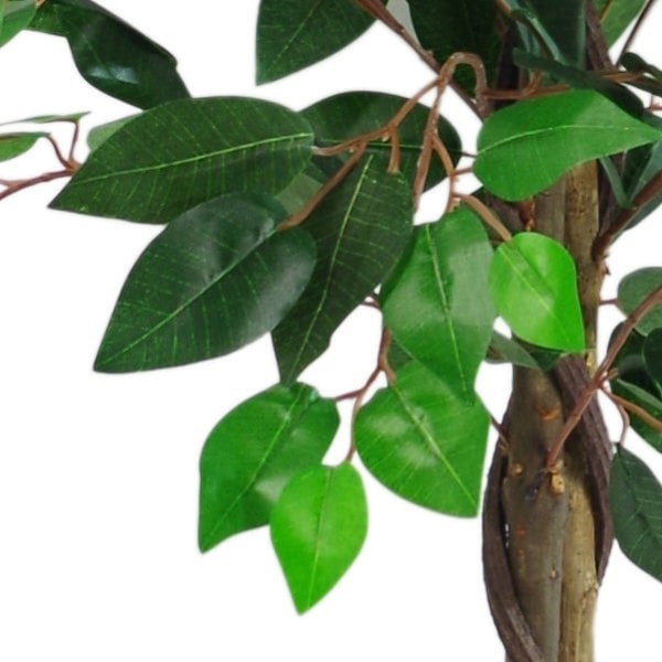 Leaf 110cm Large Artificial Bushy Ficus Tree