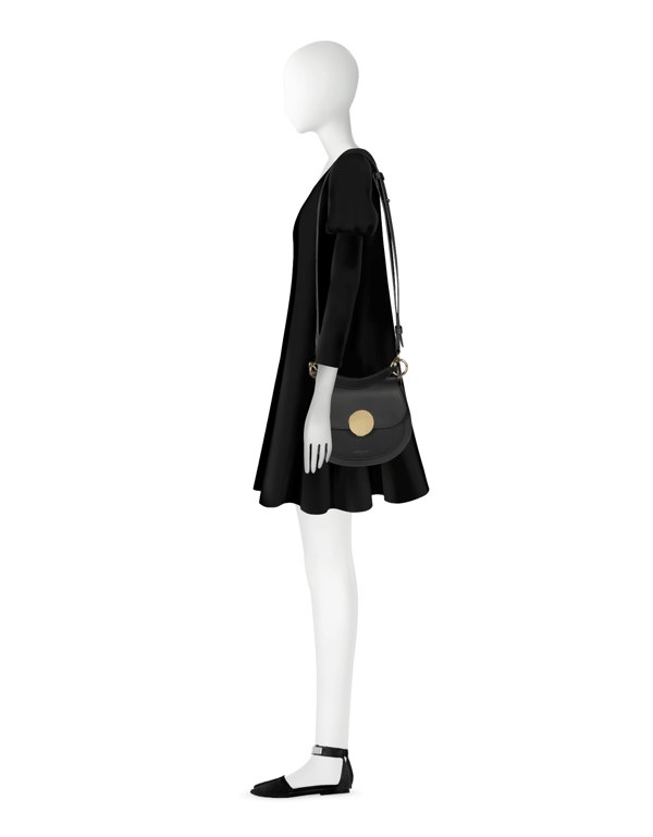 Le Parmentier Yucca Shoulder Bag - Black