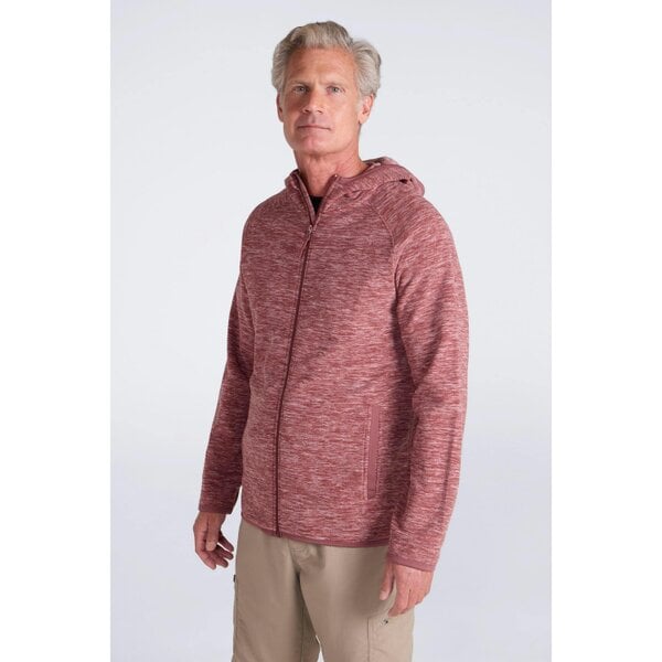 Mountain Warehouse Mens Snowdon II Full Zip Hoodie - Brown