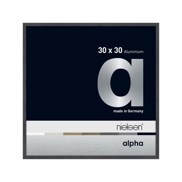 nielsen Alpha Aluminium Picture Frame - Black Oak