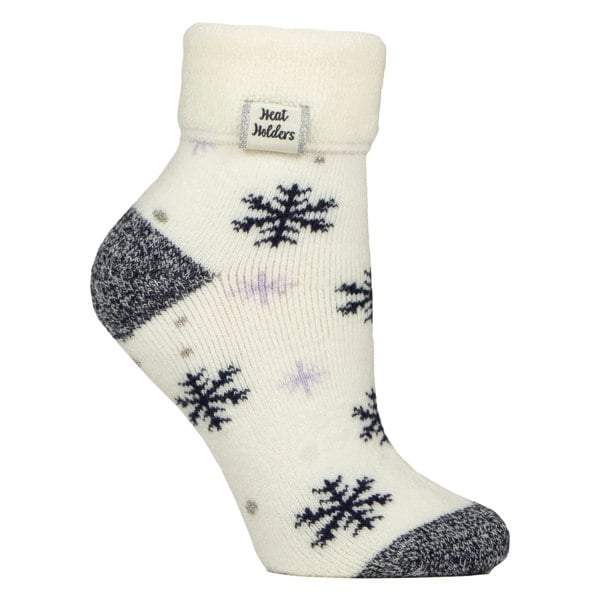 Heat Holders Cozy Turn-Over Cuff Lounge Socks | Warm Winter Socks for Women
