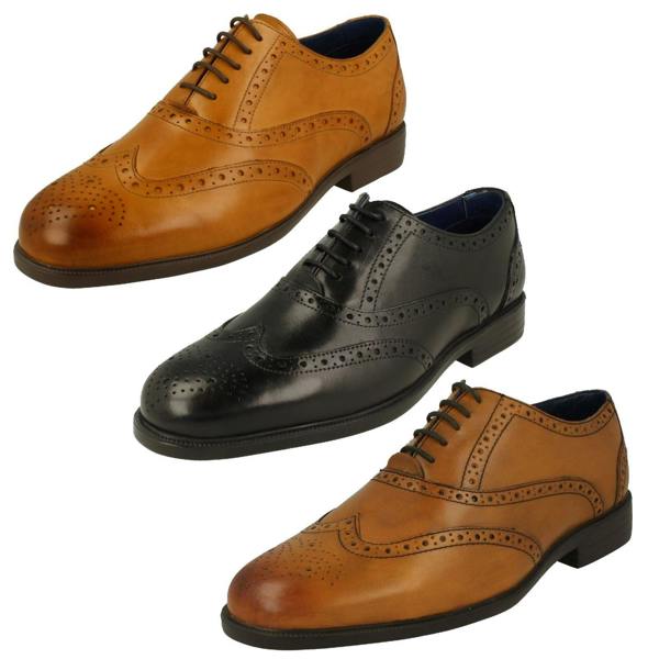Padders Mens Padders Lace Up Brogue Shoes Oxford