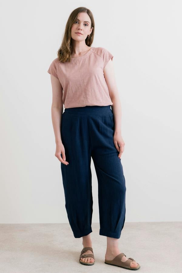 Lily & Me Tidal Organic Cotton T-Shirt Soft Pink