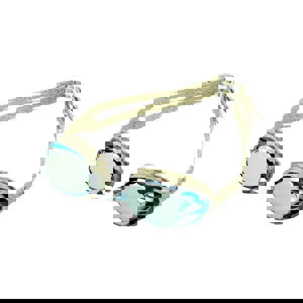 Fashy Power Mirrored adult swim goggles with silver lenses