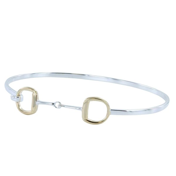 Sterling Silver Snaffle Cuff - Reeves & Reeves