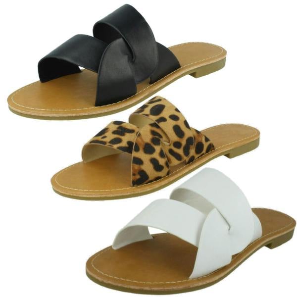 Savannah Ladies Savannah Wide Fit Mules F00386