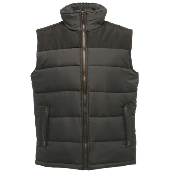Regatta Mens Standout Altoona Insulated Bodywarmer Jacket - Seal Grey/Black - 