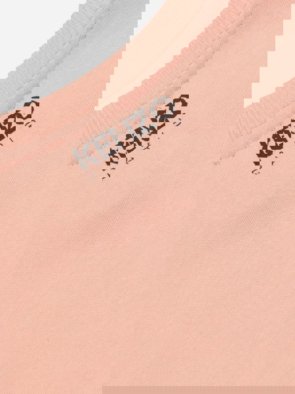 KENZO KIDS KENZO Girls Kotora Print T-Shirt in Pink