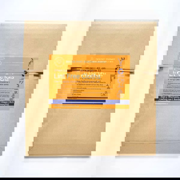 Studio shot lint-free cloths