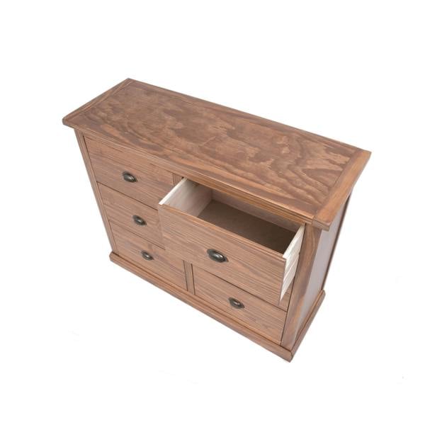 Cabinet Bits Tirolo 6 Drawer Chest of Drawers Brass Cup Handle