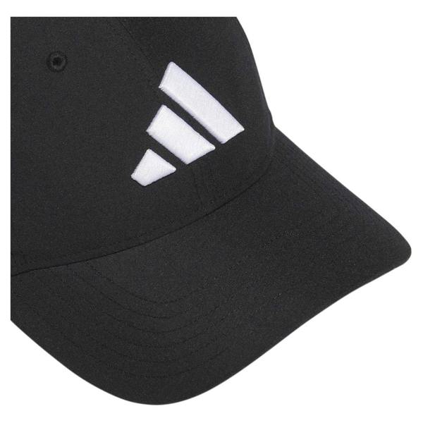 Adidas Mens Performance Embroidered Logo Baseball Cap - Black - 