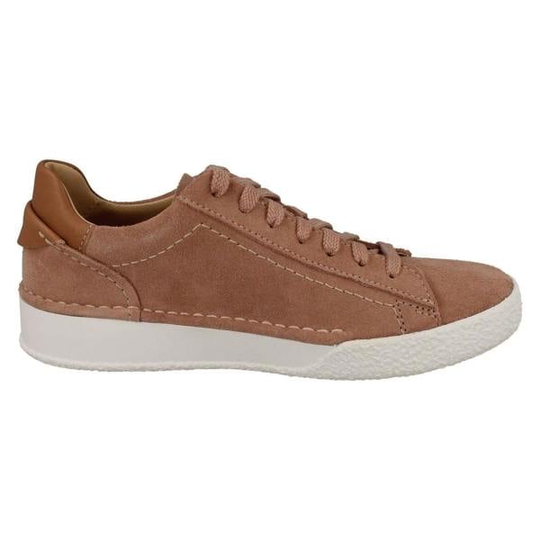 Clarks Ladies Clarks Wedge Heeled Trainers Craft Cup Lace