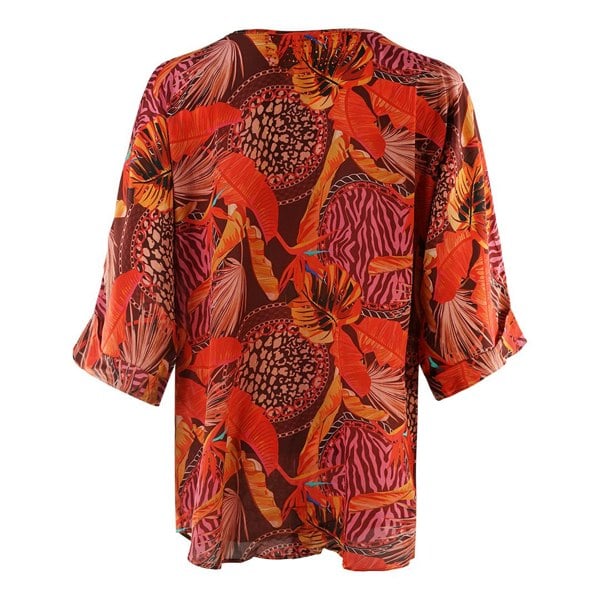 Inoa Congo Rainforest 1202115 Red Silk Fish Top