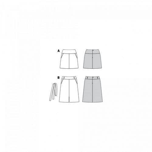 Burda Sewing Pattern 6235 Skirts For Women, Sizes 8-18 - Easy
