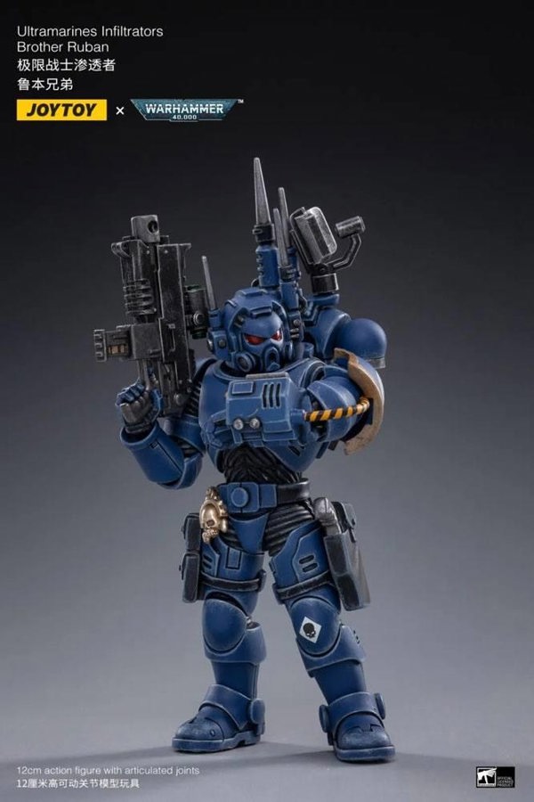 Joy Toys Warhammer 40K Ultramarines Infiltrators 4 pack 1:18 Scale Joy Toy JT1293