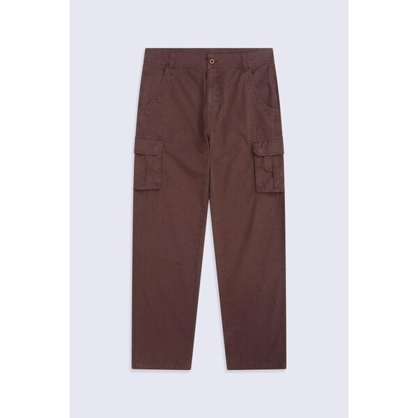 Mountain Warehouse Mens Merrick Organic Cargo Trousers - Brown