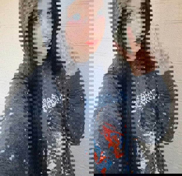 Paradiso My Chemical Romance Three Cheers Dip Dye Pullover Hoodie