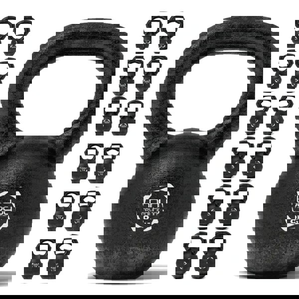 Body Revolution 8 kg Cast Iron Kettlebells