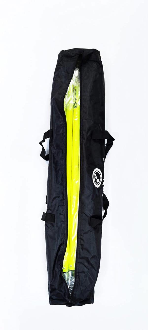 Telescopic Boundary Poles – Adjustable 90-170cm, Fluorescent, Set of 12 - Optimum