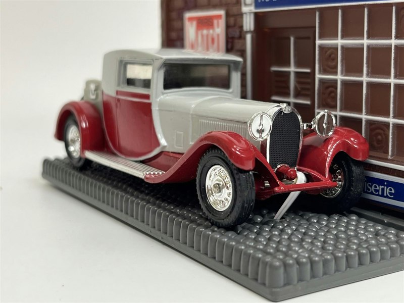 MCSlots Bugatti T44 1927 1:38 Scale Models of Yesteryear Matchbox Y24D S6