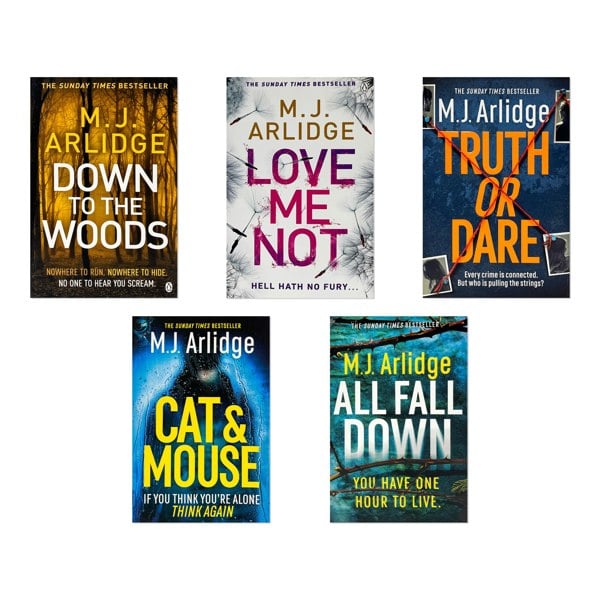 M J Arlidge Detective Inspector Helen Grace Series Collection 5 Book Set