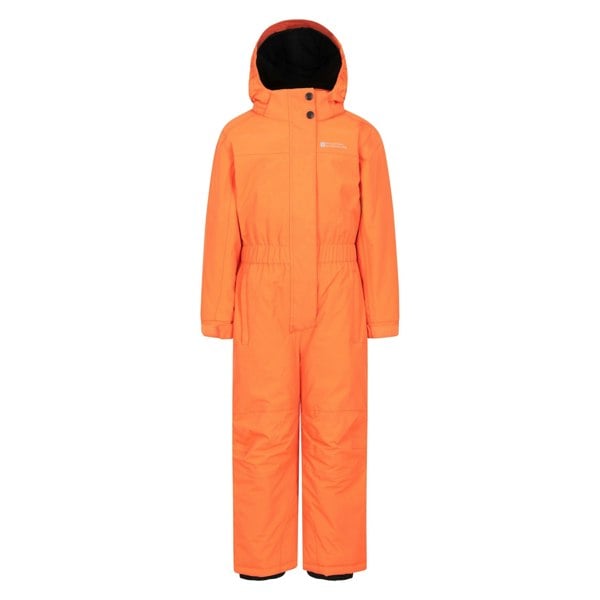 Mountain Warehouse Kids Cloud All In One Waterproof Snowsuit - Bright Orange